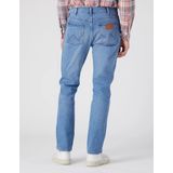 Wrangler Larston Slim Tapered Fit Spijkerbroek Blauw Man