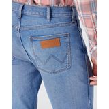 Wrangler Larston Slim Tapered Fit Spijkerbroek Blauw Man