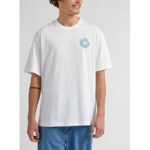 Lee - T-shirt - Wit - Katoen