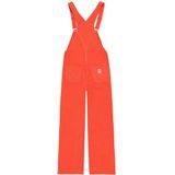Wrangler - Flare Overall - Oranje - Denim - EarthWash - 17% Hennep