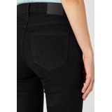Wrangler - High Rise Skinny - Spijkerbroek - Zwart - Medium Stretch