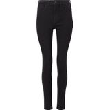 Wrangler - High Rise Skinny - Spijkerbroek - Zwart - Medium Stretch