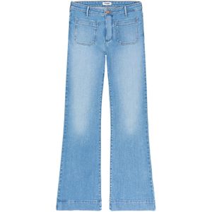 Wrangler - W2334736u - Spijkerbroek - Blauw - Denim - Flare