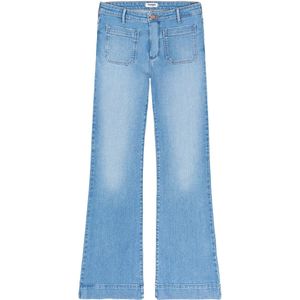 Wrangler 736u Flare Jeans Blauw Vrouw