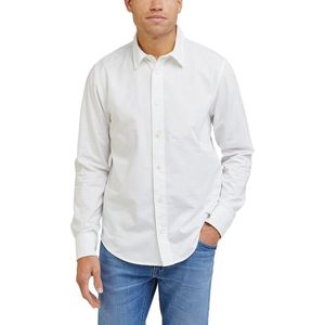 Lee - Patch Overhemd - Wit - Lange Mouwen