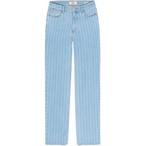 Wrangler - Straight Crop - Jeans - Stone Stripe