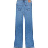 Wrangler Dames Jeans Broeken BOOTCUT bootcut Fit Blauw Volwassenen