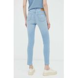 Wrangler - Jeans - Blauw - Katoen