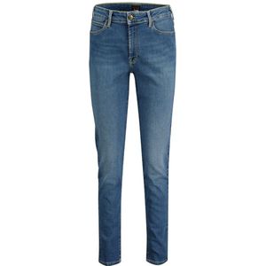 Lee Foreverfit Skinny Fit Jeans Met Hoge Taille Blauw Vrouw