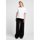 Lee Stella a Line Clean Black High Waist Wide Leg Jeans-Dames