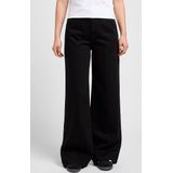 Lee Stella a Line Clean Black High Waist Wide Leg Jeans-Dames