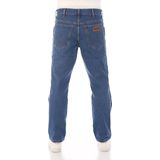 Wrangler - Texas Stretch - Jeans - Blauw/Grijs/Zwart - Katoen/Elastaan