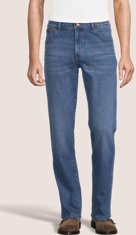 Wrangler - Broek - TEXAS SWEET TALKER - Jeans - Blauw - Katoen