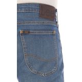 Lee Heren Jeans Broeken Luke Slim Tapered tapered Fit Blauw Volwassenen Denim Jeansbroek