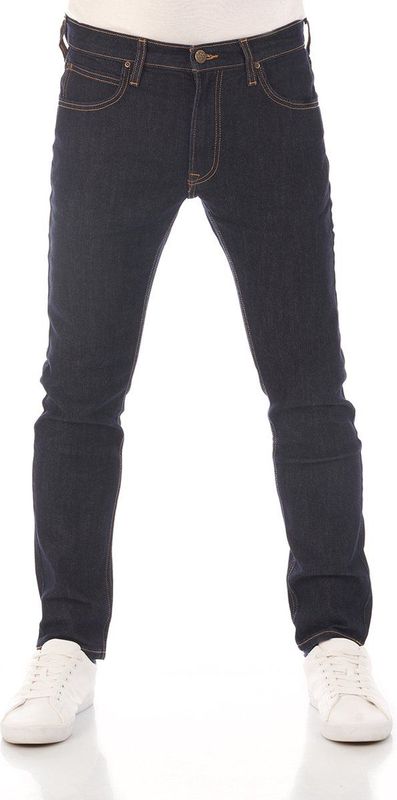 Lee Heren Jeans Broeken Luke Slim Tapered tapered Fit Blauw Volwassenen Denim Jeansbroek