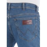 Wrangler Heren Jeans Blauw 1 Paar Denim Jeansbroek