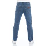 Wrangler Heren Jeans Blauw 1 Paar Denim Jeansbroek