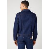 Wrangler - Denim Jack - Donkerblauw - 100% Katoen