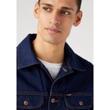 Wrangler - Denim Jack - Donkerblauw - 100% Katoen