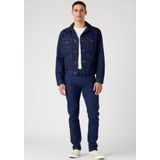 Wrangler - Denim Jack - Donkerblauw - 100% Katoen