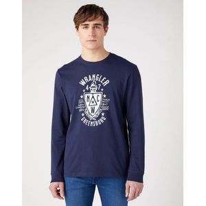 Wrangler - Americana T-shirt - Kleur - Materiaal