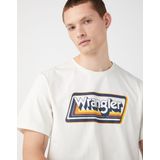 Wrangler - GRAPHIC T-shirt - WORN IN WHITE - Katoen