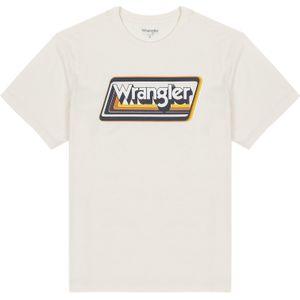 Wrangler - GRAPHIC T-shirt - WORN IN WHITE - Katoen