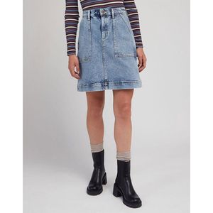 LEE - Korte Jeansrok - Blauw - Denim