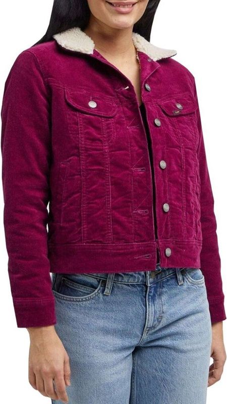 Lee - Bomberjack - Paars - Dames - Katoen