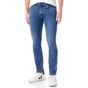 Lee LUKE Jeans voor heren, Blauw, wit.