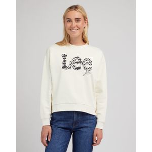 Lee - Logo - Vest - Ecru - 100% Katoen