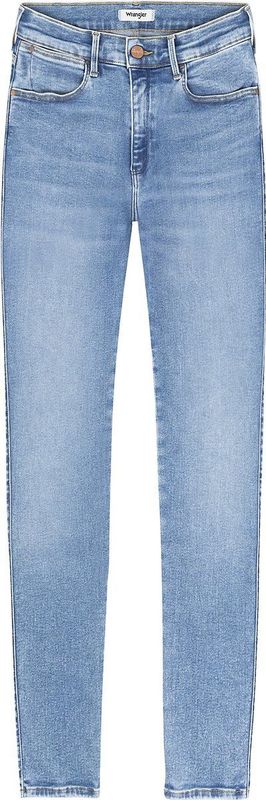 Wrangler dames Jeans High Skinny, Blue Love. , 26W / 30L
