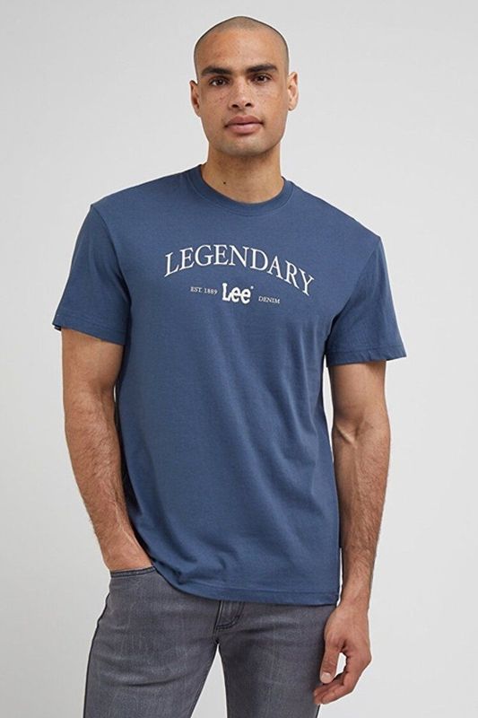 Lee - Relaxed Pocket Tee - T-shirt - Beige - 100% Bci Cotton