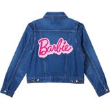 Wrangler - Barbie Denim Jasje - Denim - Blauw - Katoen - Dames
