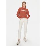 Wrangler - Burnt Sienna - Sweater - 100% Katoen