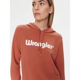 Wrangler - Burnt Sienna - Sweater - 100% Katoen