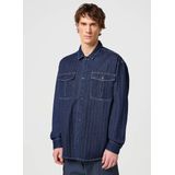 Wrangler - Casey Jones Utility Overhemd - Denim - Katoen