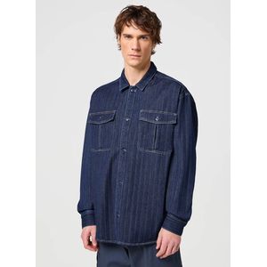 Wrangler - Casey Jones Utility Overhemd - Denim - Katoen