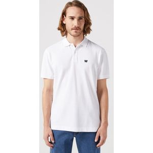 Wrangler - SS POLO TEE - Wit - Jassen