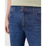 Wrangler - Greensboro Jeans - Blauw - 98% Katoen 2% Elastaan