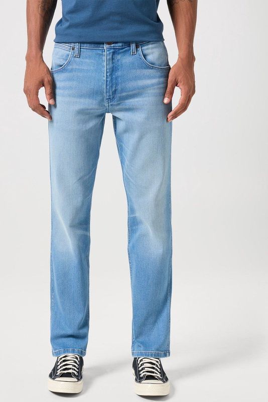 Wrangler - Greensboro - Heren Regular Straight-fit Jeans - Ace High