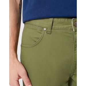 Wrangler - Greensboro 803 - Heren Regular-fit - Olive