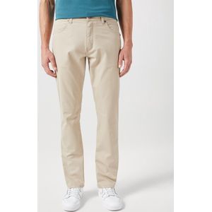 Wrangler - Greensboro 803 - Heren Jeans - Taupe - Katoen/Elastaan