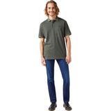 Wrangler Heren Jeans Broeken GREENSBORO regular/straight Fit Blauw Volwassenen
