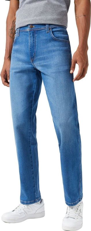 Wrangler - Texas - Jeans - Blauw - Katoen
