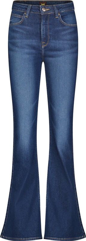 Lee - Breese - Spijkerbroek - Inktblauw - Katoen-Viscosemengsel