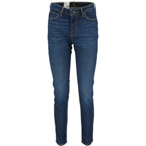 Lee - Scarlett High - Skinny Broek - Helderblauw - Denim