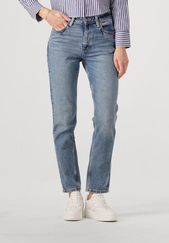 Carol - Mom-Jeans - Dark Humor - Denim - Hoge Taille