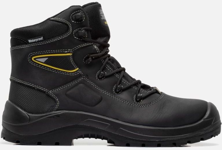 Safety Jogger - Basalt S3 ESD - Veiligheidsschoen - Zwart - Leer