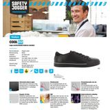 Safety Jogger - Cool O2 - Veiligheidsschoenen - Zwart - Nappa-leer